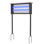 Lampe solaire anti-moustique avec panneau solaire rechargeable Fly Zapper pour utilisation intérieure et extérieure