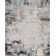 Machine Washable Avery Ivory/Blue Rug