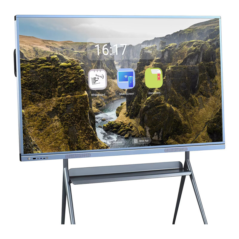 Tableau blanc électronique JYXCN 55 pouces pour salles de classe et formation en entreprise avec partage d'écran? Moniteur 4k