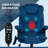 Velvet High Back Vibrating Massage Office Chair-751682814-751682813