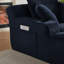 Chaise longue d'appoint surdimensionnée - Fauteuil à assise profonde-1721620963