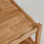 Table basse avec centre et tablette