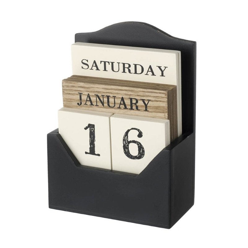 Wooden Calendar