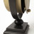 Roman Numeral Metal Quartz Movement / Crystal Tabletop Clock in Gold