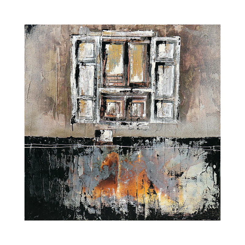 Look Inside by Donatella Marraoni - Wrapped Canvas Painting, 66.04 cm H x 66.04 cm W x 1.91 cm D