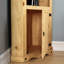Recdo Corner Display Cabinet
