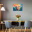 Bétail en flammes - peinture sur toile tendue-875233277