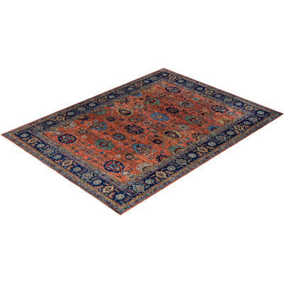 Serapi One-of-a-Kind 9' 0" X 11' 11" Hand Knotted Area Rug