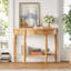 Console de style campagnard avec tiroir et tablette Farmhouse-133920051-133920053-133920055