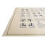 Tapis beige clair 7 x 7 po Philip