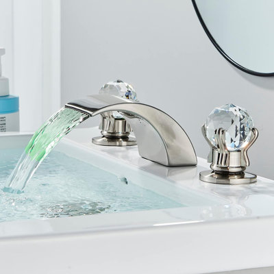 Widespread 2-handle Bathroom Faucet