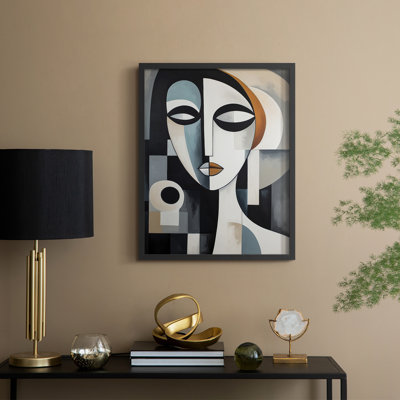WOMEN Series LXI  -Premium Framed Print -Ready to Hang - No Nails Required