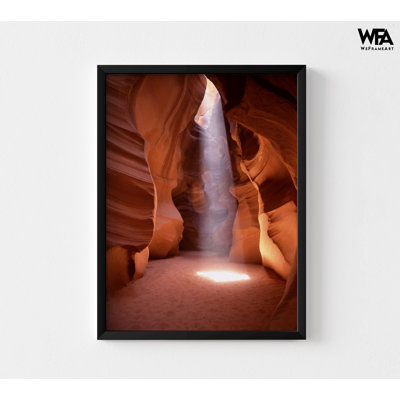 Reproduction de photo arbre Shaft of Light, Light Shaft Arizona, désert Arizona Airbnb Wall Decor, voyage USA affiche