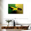 Drapeau de la Jamaïque sur toile-247079231