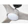 72" Aitkin 3 - Blade LED Standard Ceiling Fan with Wall Control and Light Kit Included