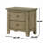 Fully Assembled 2-Drawer Nightstand