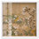 Art floral rétro avec fleurs dans une boîte-cadre d'automne par Art Remedy