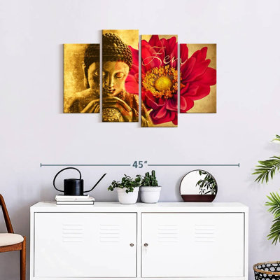 Reproduction sur toile Zen Buddha