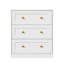 Yokota Wood 3 Drawer Dresser-533421971