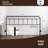 August Grove® Metal King Size Headboard, Adjustable Height, Farmhouse Victorian Style, Steel Headboard Only For Bedroom, Easy Assembly, Brown-2010374291-2010374295