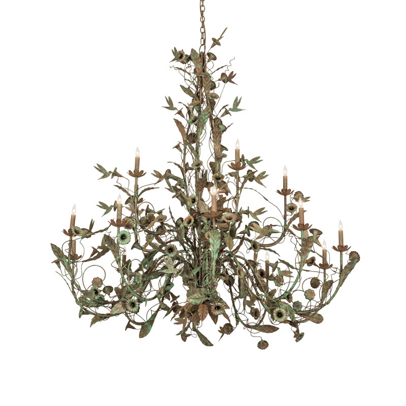 Lustre 60 lumières de 60 po de largeur Le Printemps