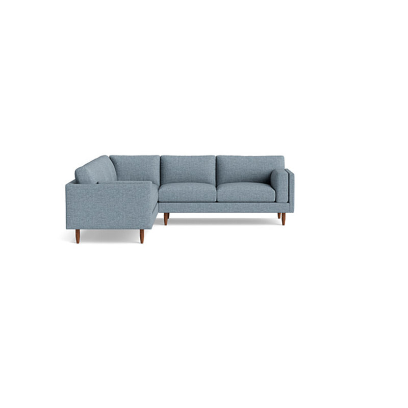 Skinny Fat Sectional, Performance Weave - Natural, Left Hand Facing