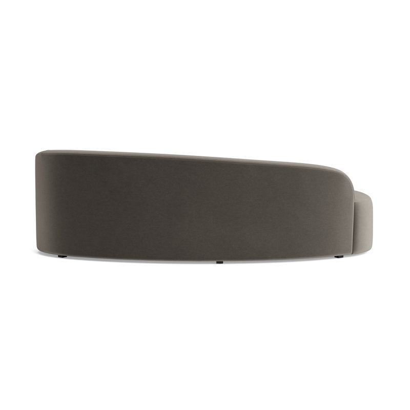 Sofia Right Arm Sofa, Performance Velvet - Graphite