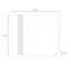 Modern Rectangular Manufactured Wood Reception Desk-129576303