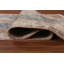 Tapis bleu antique antique 4 x 7