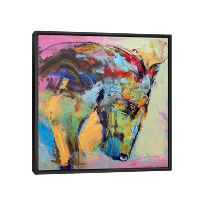 « cheval study », reproduction d’art sur toile