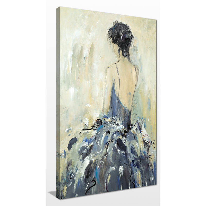 « tendre réflexions », reproduction d’art sur toile tendue, H 48 po x l 28 po