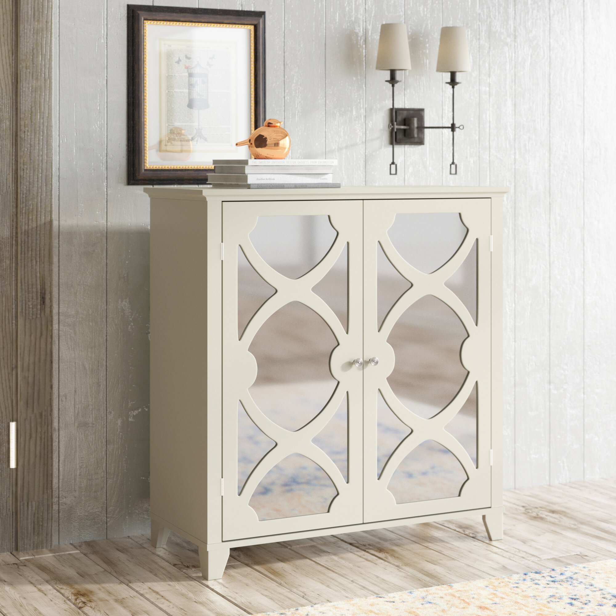 Kohut 2 store door accent cabinet