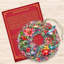 Ornement en bois Summer Blooms Wreath par G. Debrekht