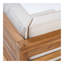Ensemble de causeuse 3 pièces avec table basse, beige