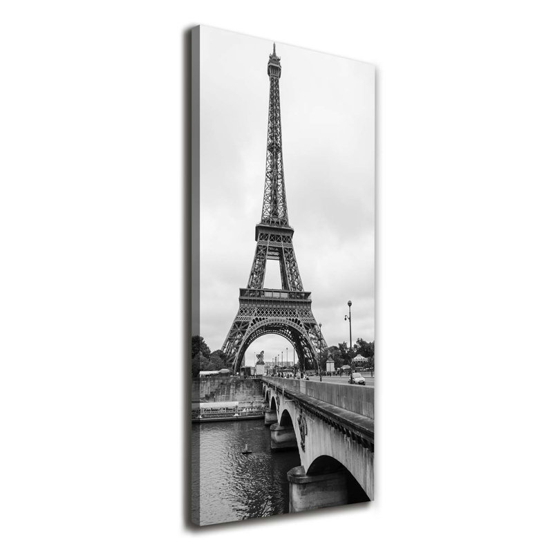 Eiffel Tower Paris - Wrapped Canvas Print