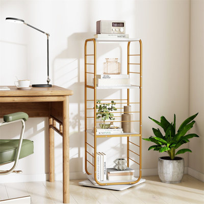115cm H x 40cm W Metal Standard Bookcase