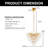 5-Tier Crystal Chandelier-1025630550