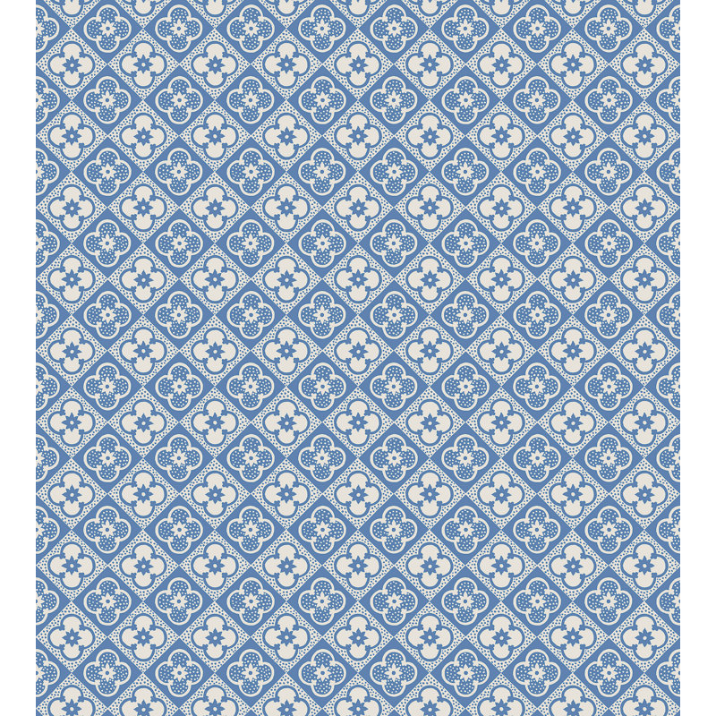 Huset I Solen Geometric Wallpaper Roll, Sapphire