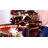 Qaba Kids Wooden Plush Ride-On Rocking Horse Chair Toy with Realistic Sounds Dark Brown/White