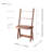 Sessimore 2-Piece Ladder Desk And Office Chair Set
