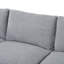 Grand canapé modulaire en U de 128 po avec 2 repose-pieds mobiles, tissu chenille-2005451008