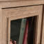 Crédence en bois avec tiroir classeur, brun