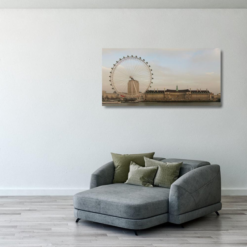 London Eye, Angleterre, H 20 po x l 40 po