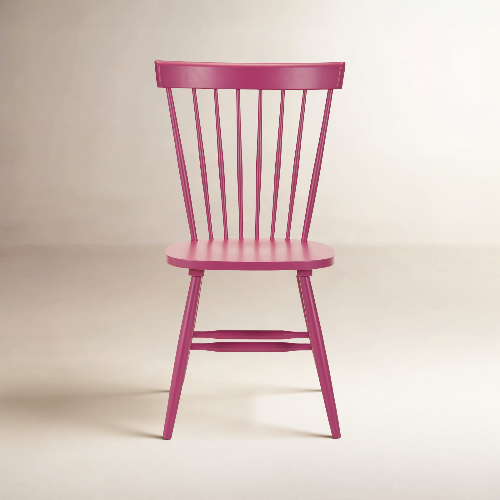 Matanna Oak Dining Chair, Raspberry
