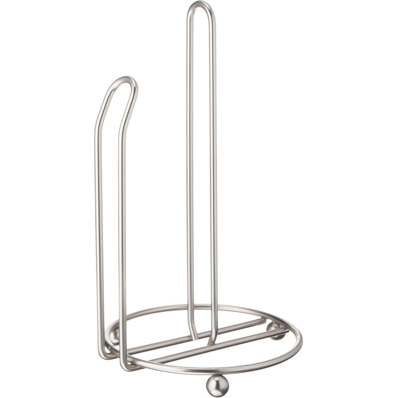 Porte-serviettes de papier pour garde-manger works de luxe, Nickel satiné