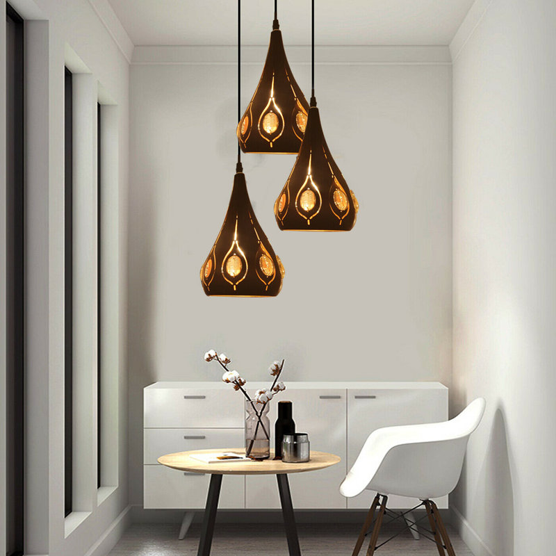 ConCourse 3 - Light Black Cluster Pendant