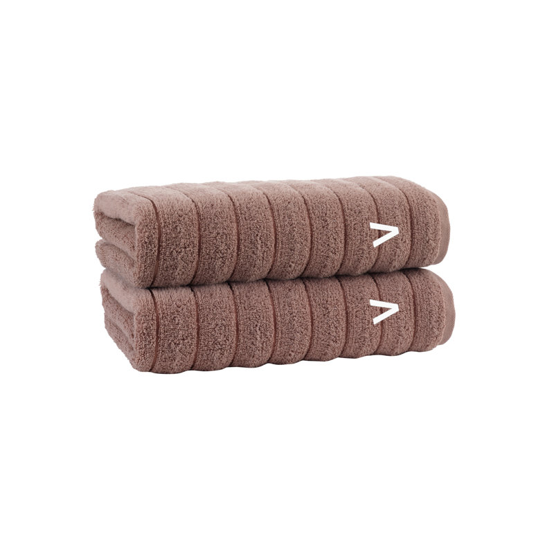 Brooks Brothers Vague 3 pcs Towel Set, Beige, V