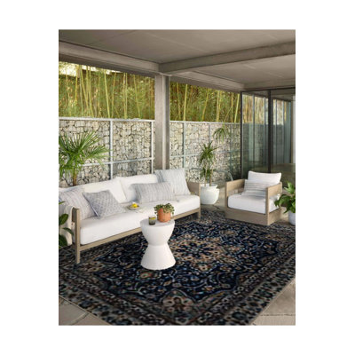 Dark Toned Multi Coloured Patterned Traditional Patterned Vintage Decorative Rug Machine Washable