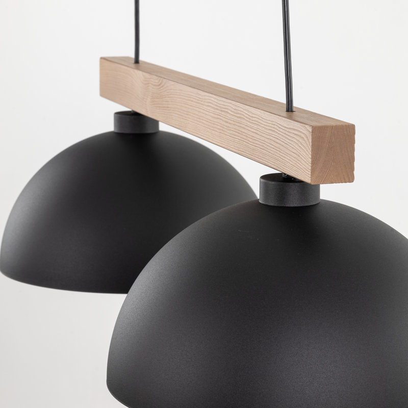 Luminaire suspendu scandinave noir OSLO 2, 2, Noir