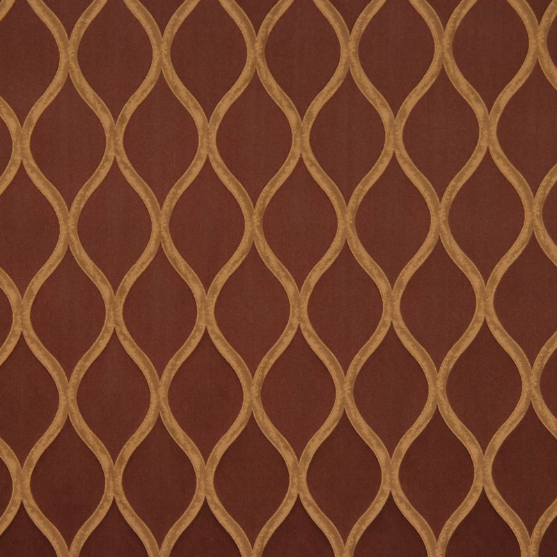 Imported Geometric Fabric, Cafe